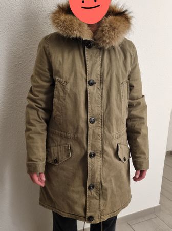 Parka mit Pelzkragen von Blonde No.8, Gr. 40