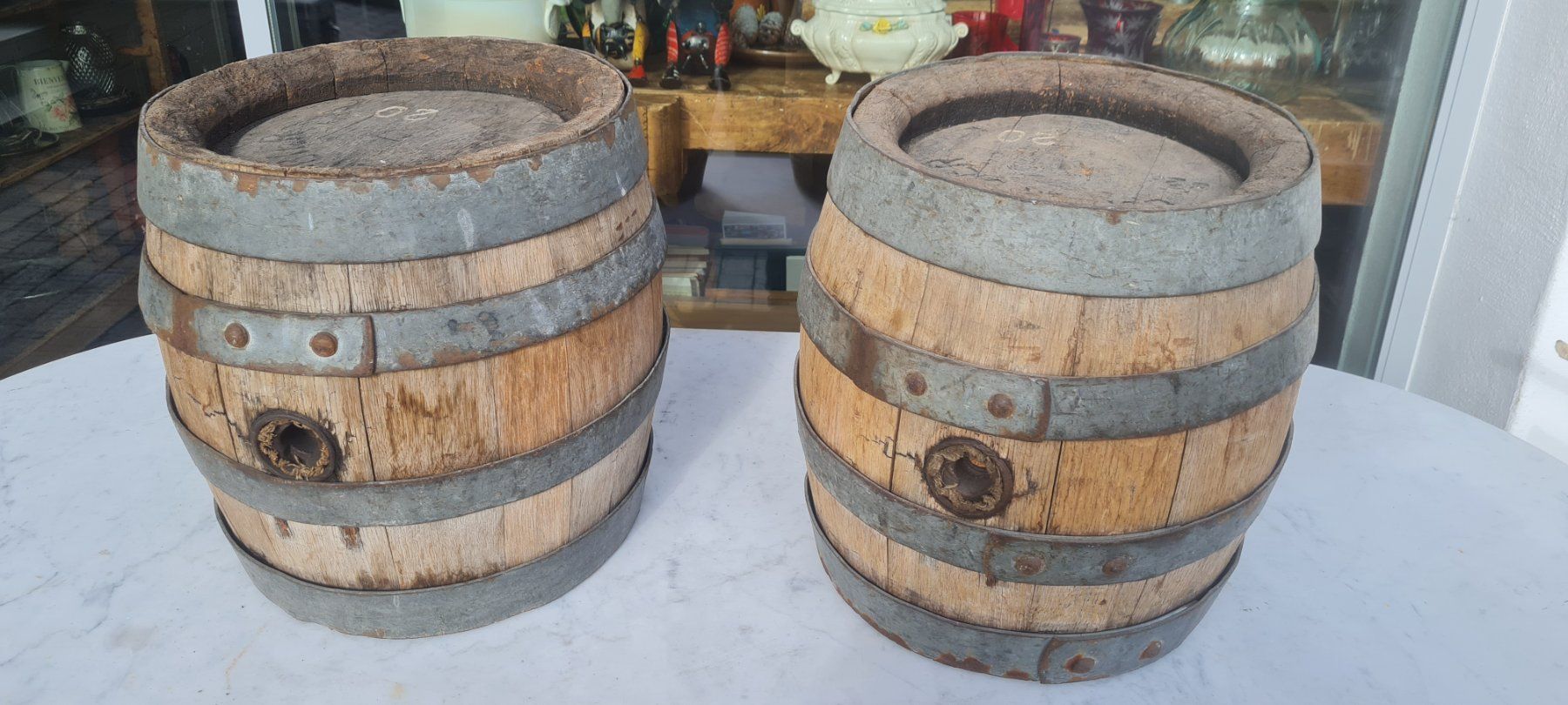 Tutte le decorazioni: Bierfass Gurten aus Eiche Gurtenbier – Usato da Hofstetten b. Brienz venduto da Nordtor 1