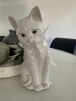 Dekoration Katze  aus Ton