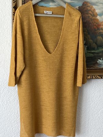 Leinen💯Tunika KleidGr36/38,Top,Gereinigt VonNichrat