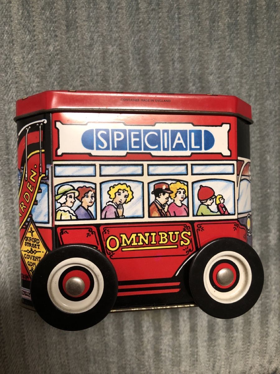 Barattoli: Blechdose London Bus mit Raeder, alt – Usato da Zürich venduto da sab_d82w 2