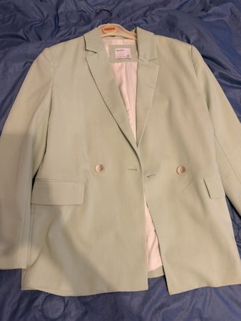 Damen Blazer Bershka mintgrün Grösse S neuwertig