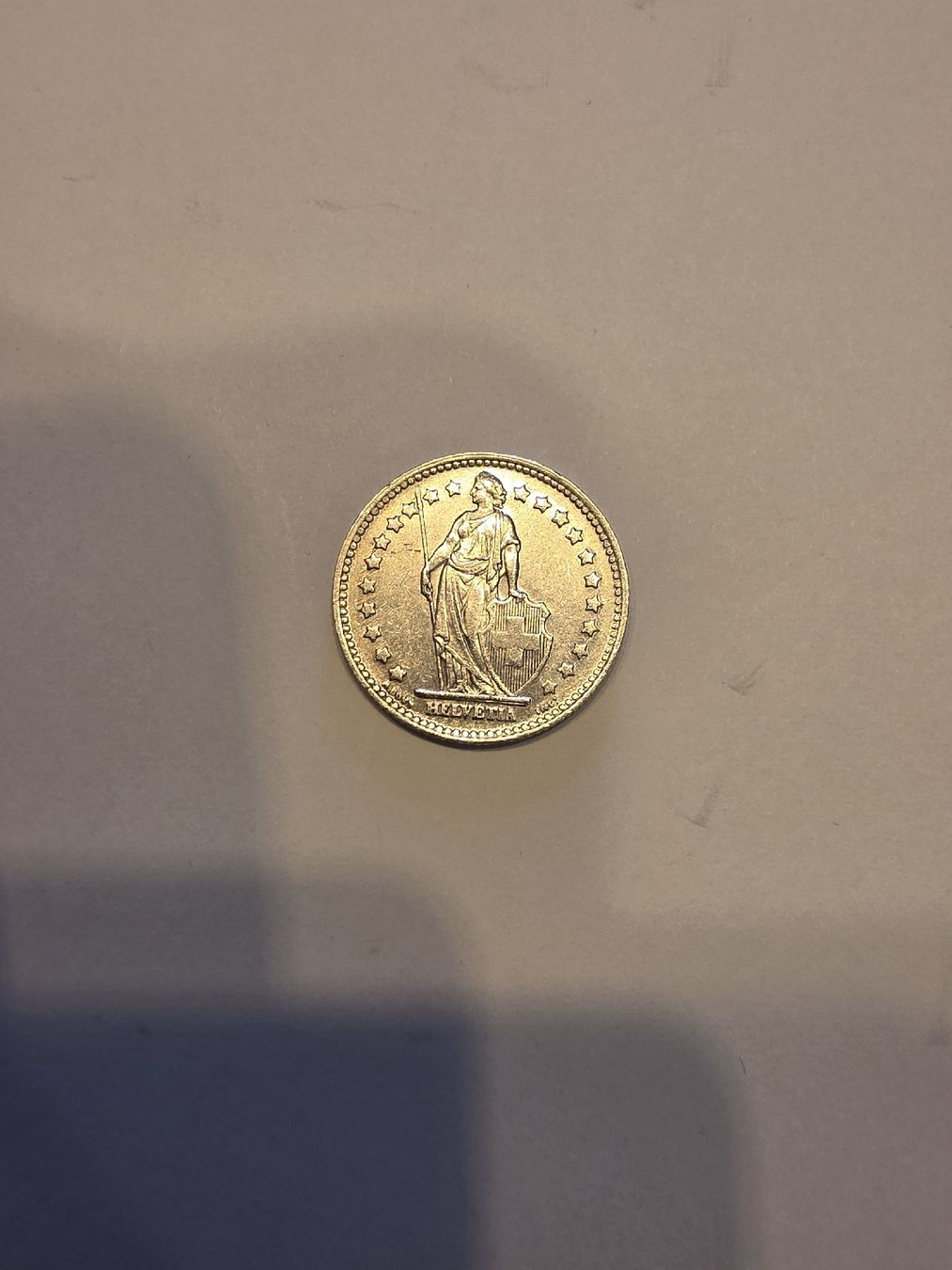 Alle Münzen: piece argent 1CHF 1944 – Gebraucht aus Fribourg von yan_z5fr 1