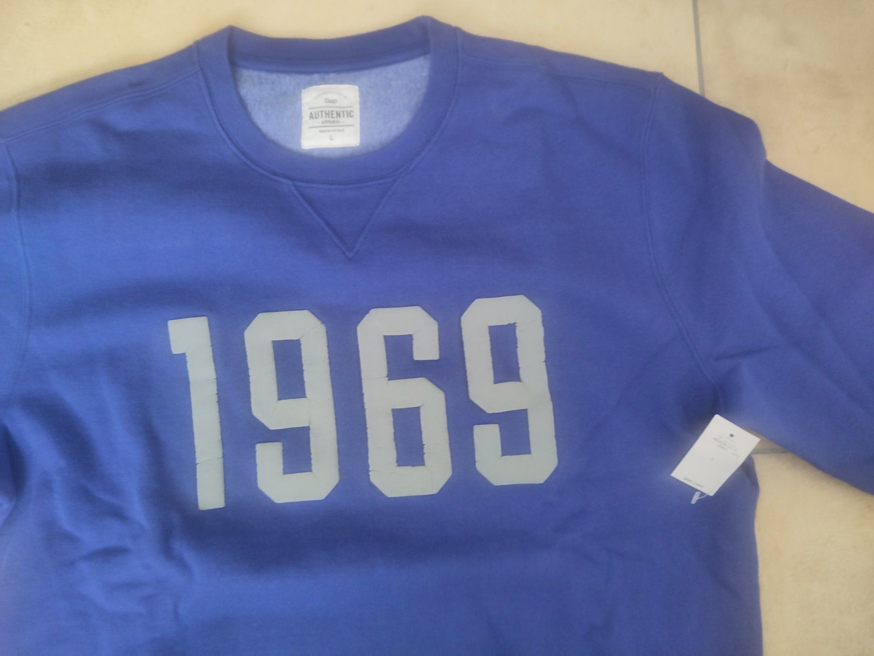 Gap Pullover & Sweatshirts: GAP Herren Pullover, Grösse L, Blau, 1969, Neu! – Neu und originalverpackt aus Münchenwiler von Maxli2008 2