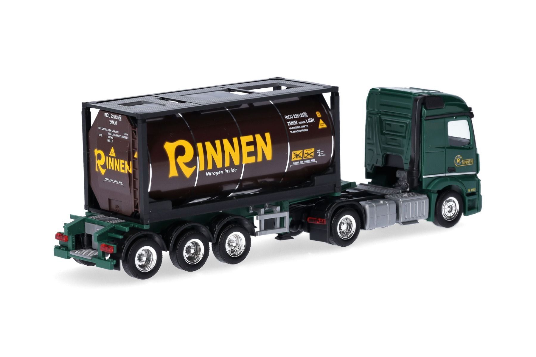 Herpa Kit di modellismo & Modellini statici: 1:87 MB Actros 18 Streamspace 2.3 "Rinnen" – Nuovo e nell'imballaggio originale da Affoltern am Albis venduto da Modellshop-8910 1