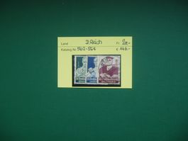 Deutsches Reich 1934 Nr. 562/564  KW 146.00