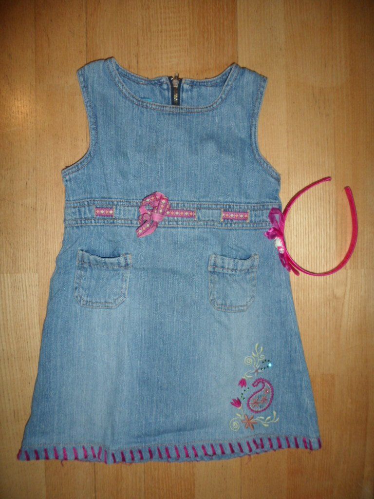 Lotti & Set di vestiti: 5 tlg. Mädchenset Denim _rosa Gr. 104 – Usato da Zeneggen venduto da shemesh_ 1