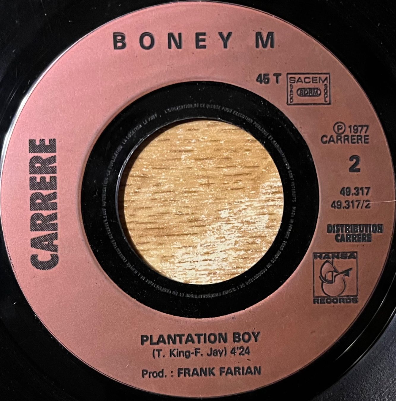 Dischi in vinile: BONEY M. - BELFAST – Usato da Bussigny venduto da vinyl-pas-cher 3