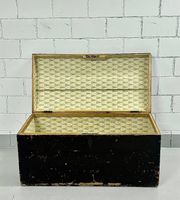 HOLZTRUHE, VINTAGE, ANTIK, BRAUN, TRUHE, KOFFER