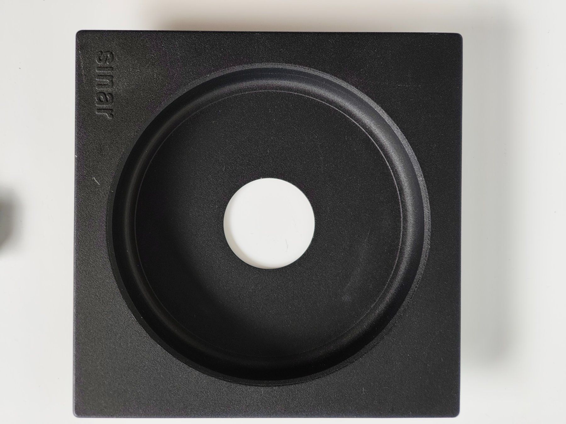 Sinar Obiettivi: Lensboard / plaque objectif Copal 0 Sinar recessed – Usato da Vauderens venduto da apa1977