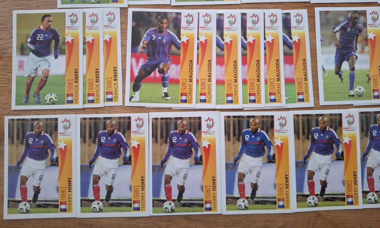 Panini Sammelbilder & Trading cards: Panini EM 2008 / 122x Team Frankreich – Gebraucht aus Horw von Zemmerli 3