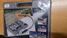 Feinmechanik Werkzeugset mit biegsamer Welle, 26-teilig