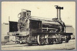 898 - LOCOMOTIVE DE LA SUISSE "LA VAUX", *