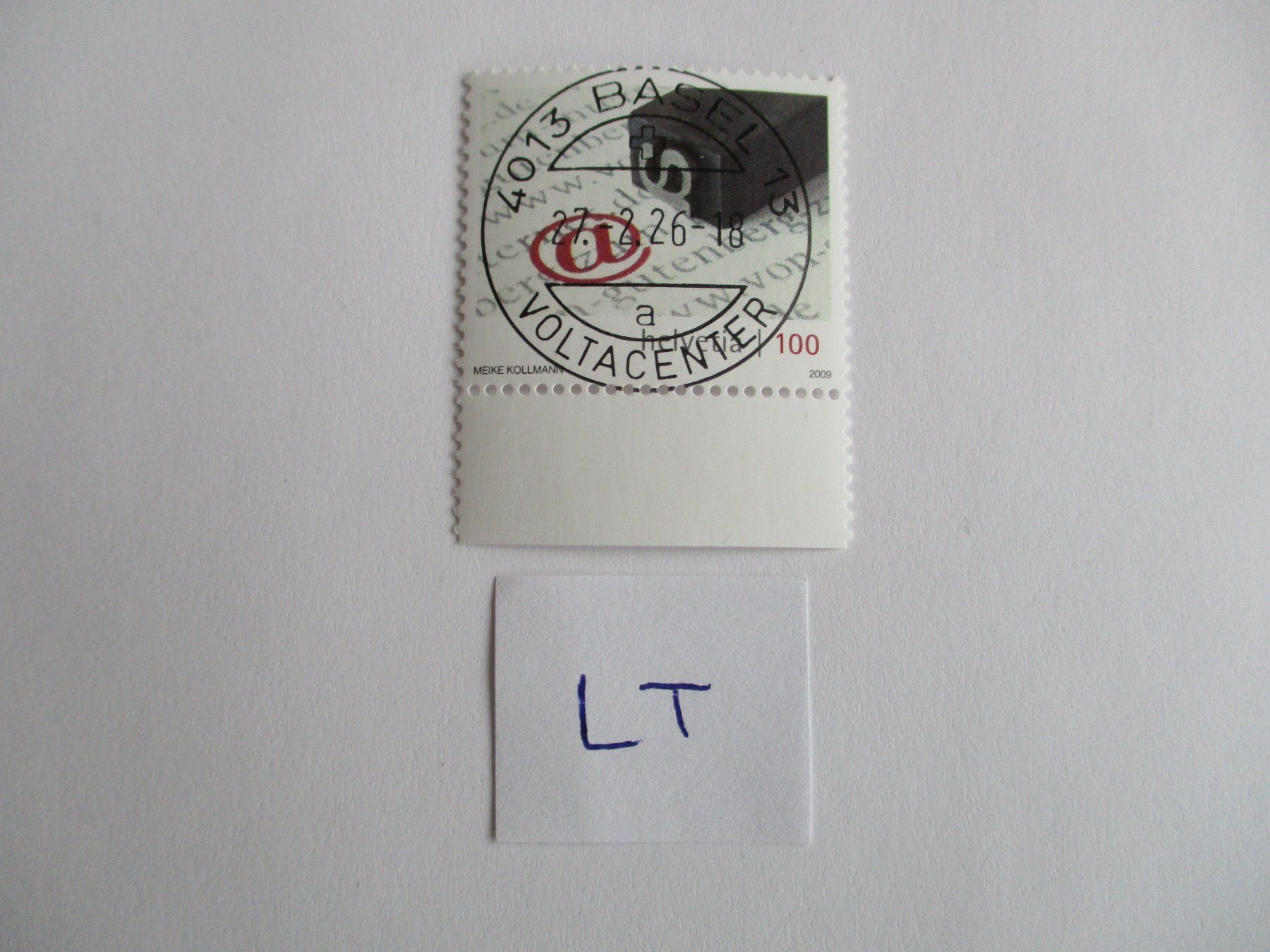 Alle Briefmarken: Voll Letzttagsstempel der Poststelle Basel 13 Voltacenter – Neu (gemäss Beschreibung) aus Langnau b. Reiden von Aktuell88