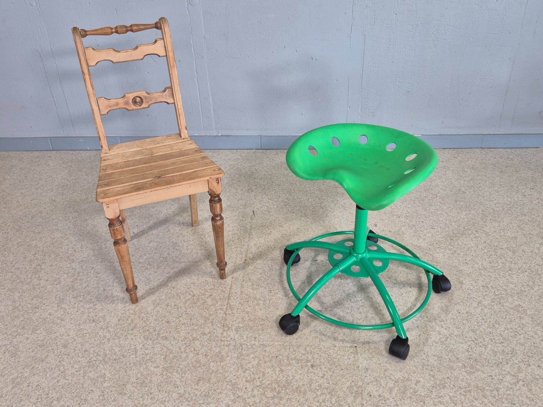 Ikea Sgabelli: Ikea Traktor Stool Bürostuhl Arbeitshocker Hocker Rollhocker – Usato da Nottwil venduto da Wondewa-Shop