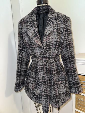 Blazer Jacke Tweed Mantel Vintage