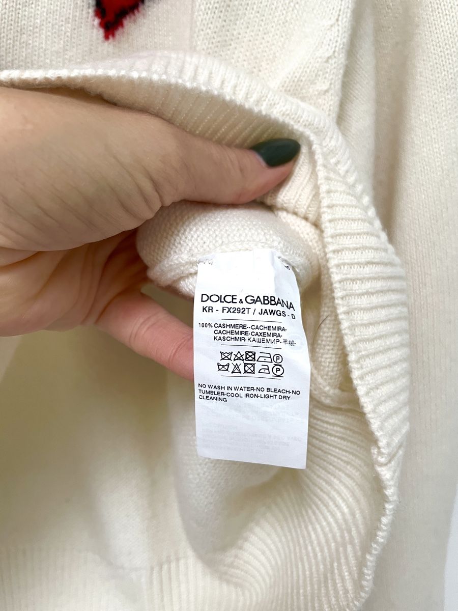 Dolce & Gabbana Maglioni & Felpe: Dolce & Gabbana cashmere sweater – Usato da Stäfa venduto da Nicole093 8