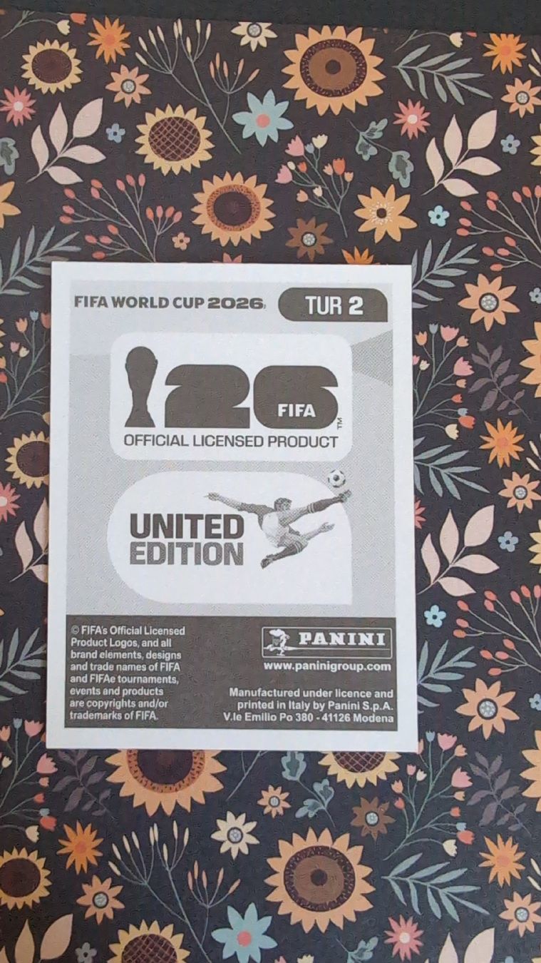 Panini Cartes à collectionner: TUR 2 - PANINI - FIFA WM 2026 – Neuf (Voir description) à Bauma par tobiaskl 1