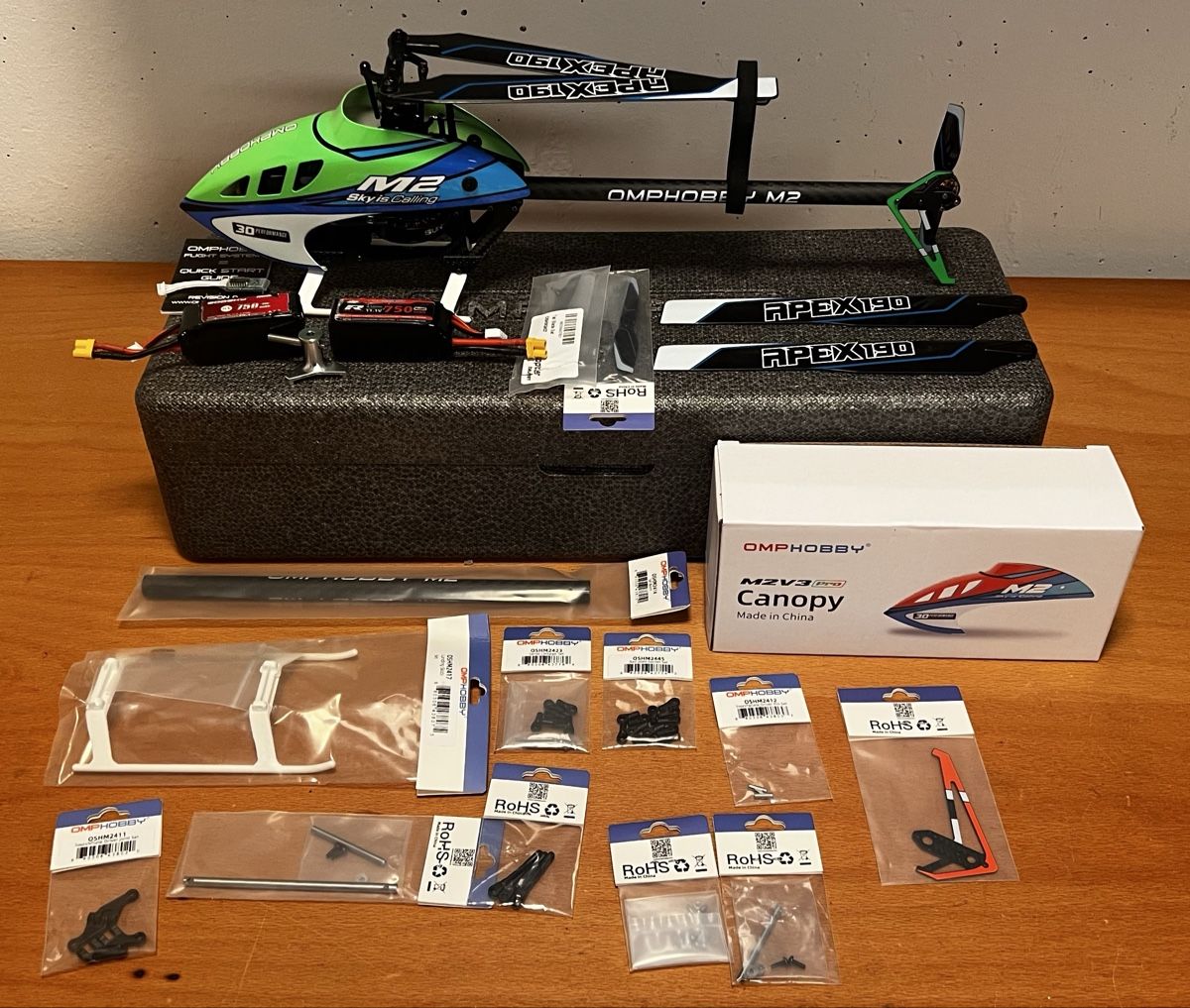 Omphobby RC Kits de montage: OMP HOBBY M2 V3 PRO – D'occasion à Safenwil par Tinus84