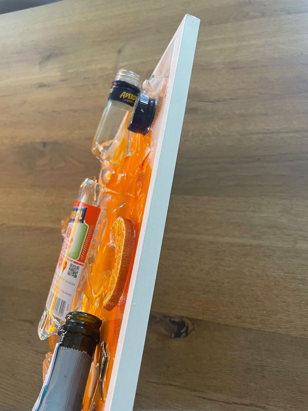 Foto & Immagini: Aperol Spritz Epoxid Bottle Art Bild – Nuovo (secondo la descrizione) da Wagen venduto da petzi08 3