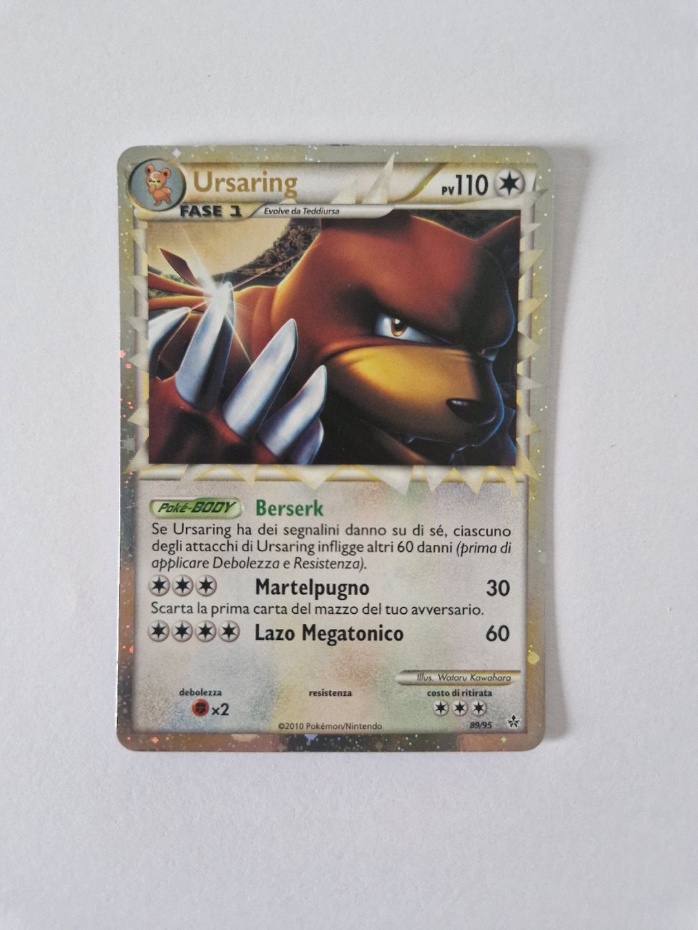 Pokémon Carte collezionabili: Ursaring - Unleashed - ITA – Usato da Romont FR venduto da raj_sjv9
