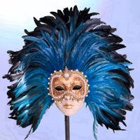 Neue Venezianische Maske Larve Grind, gratis Versand