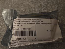 DC-DC Wandler 12V/24V/36V, ungebraucht, OVP Verschweisst