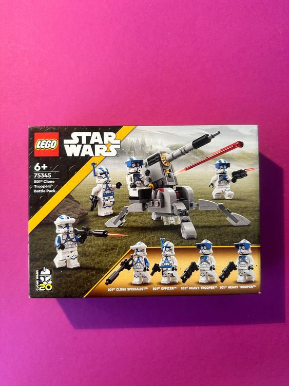 LEGO Star Wars 75345 501st Clone Troopers Battle Pack ovp | Kaufen auf ...