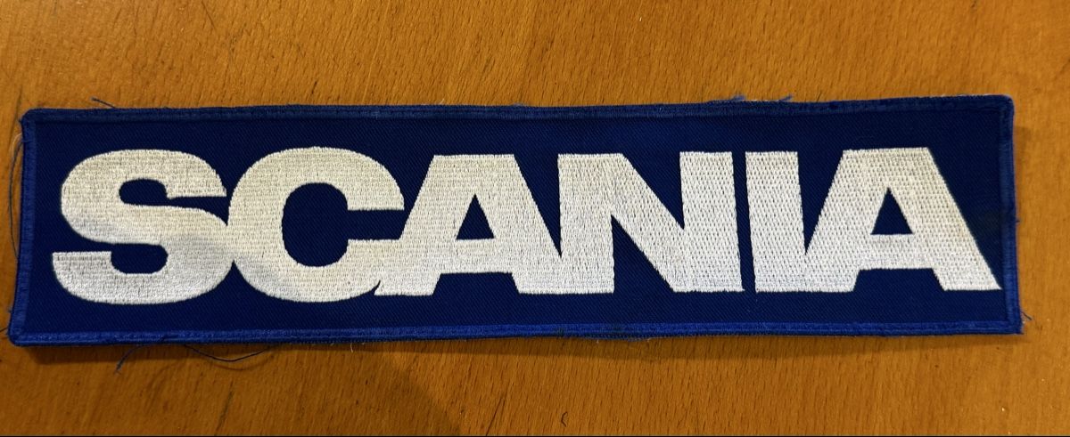 Toppe: Scania Aufnäher gross – Nuovo e nell'imballaggio originale da Hörhausen venduto da vabis73