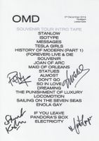 Original Autogramme OMD (RAR)