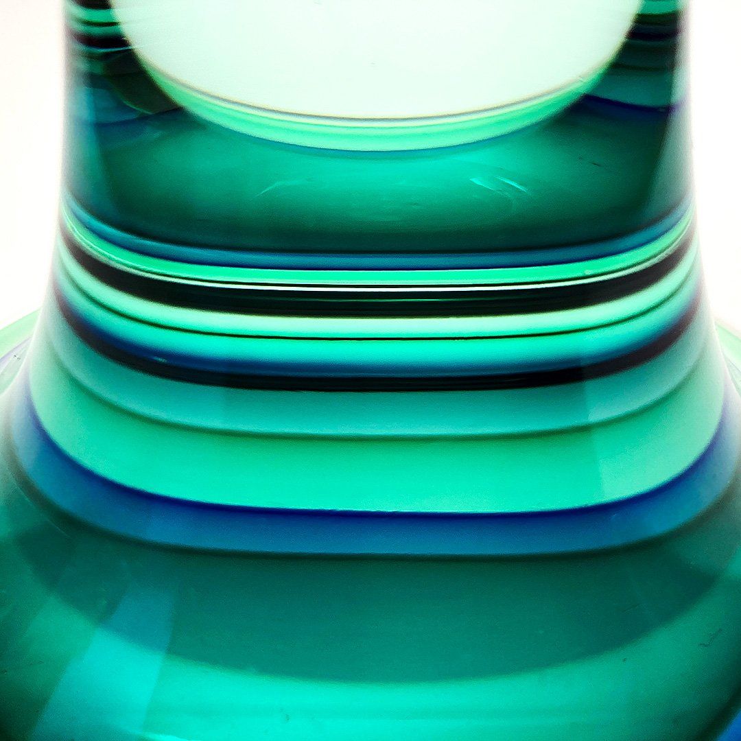 Murano Portacandele: XXL Murano Design Glas Kerzenständer – Usato da Luzern venduto da Eukalyptus 6