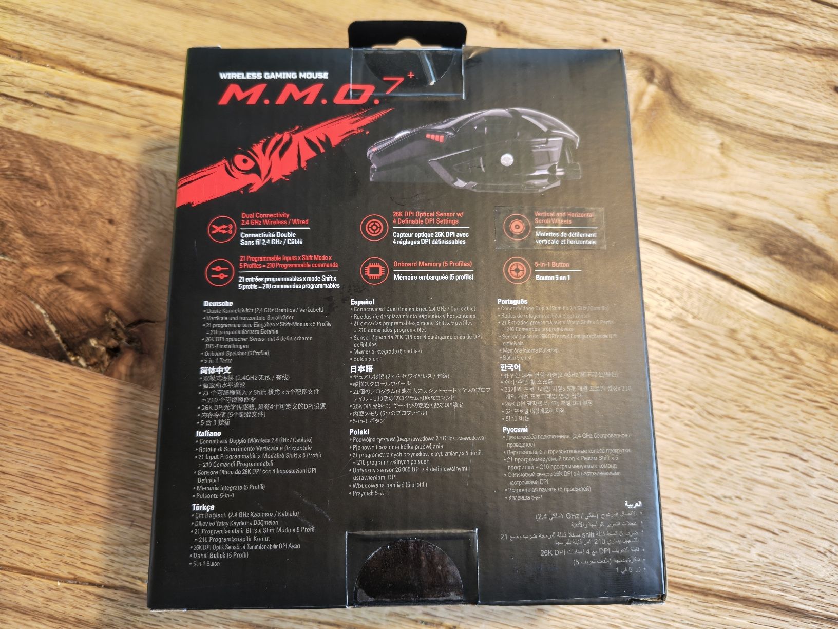 Mouse: Mad Catz M.M.O.7+ Gamingmaus – Nuovo (secondo la descrizione) da Boniswil venduto da Olaf555 7