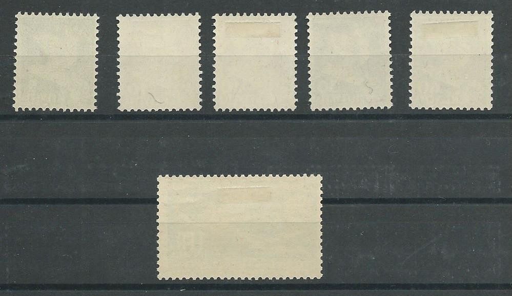 Tutti i francobolli: 1932 Nr. 185-190 * – Usato da Basel venduto da Melphi 1