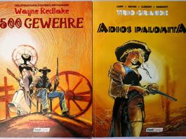 2 Comic Alben: Wayne Redlake und Trio Grande, Feest Comics