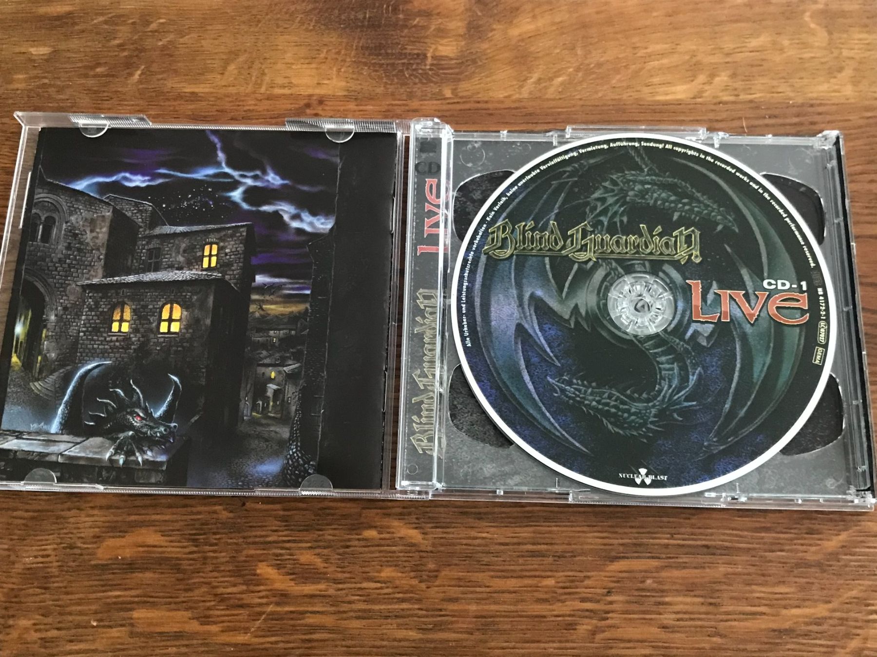 CD: BLIND GUARDIAN - Live - 2 CD – Usato da Buchs AG venduto da Archie 1