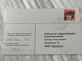 Dürnten - Historische Postkarte 1974