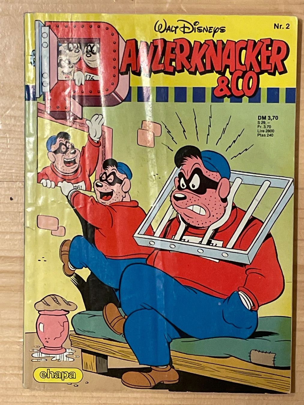 Fumetti: PANZERKNACKER & CO. No. 2 (1986) – Usato da Frasnacht venduto da GracyStore