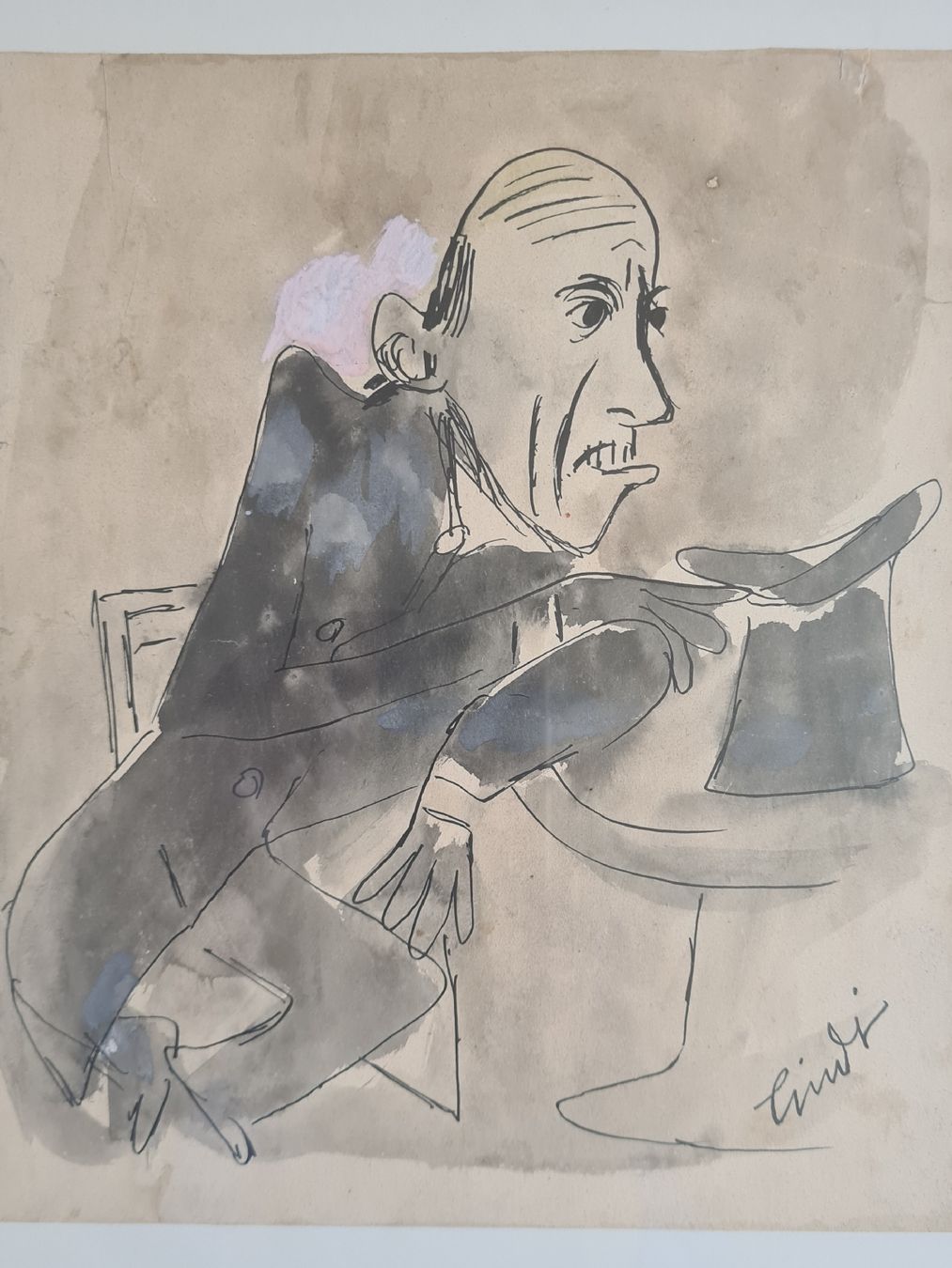 Dipinti: Albert Lindegger - LINDI (1904 - 1991 ) – Usato da Hünibach venduto da sokothu
