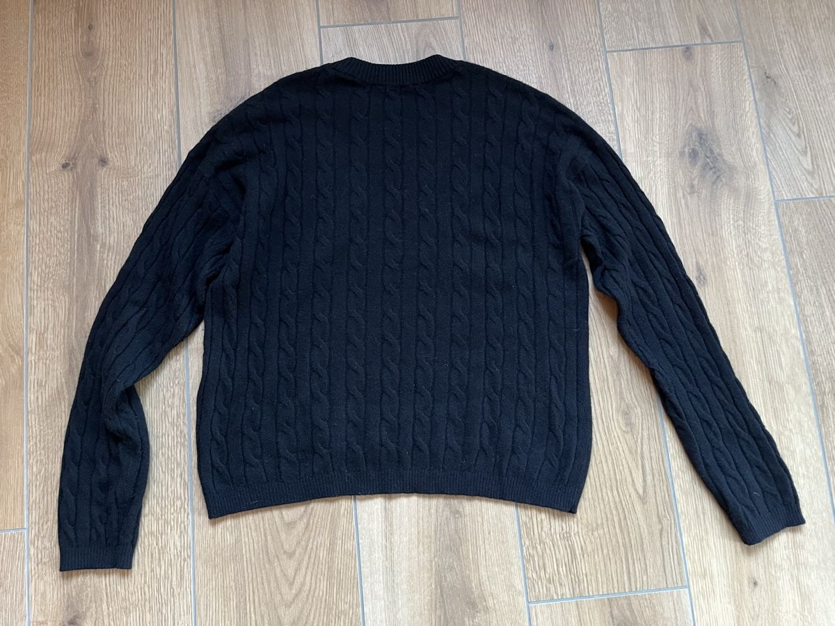 C&A Maglioni & Felpe: Pullover Zopfmuster schwarz Wolle Kaschmir Grösse S – Usato da Altikon venduto da MyZodiac 4