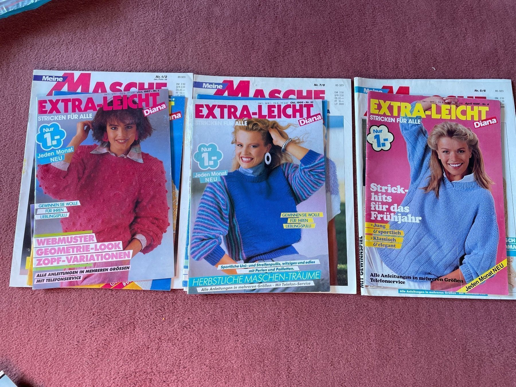 Zeitschriften & Magazine: 17 Handarbeit hefte Zeitschrift Konvolut – Gebraucht aus Buchs SG von Billikatze5 6