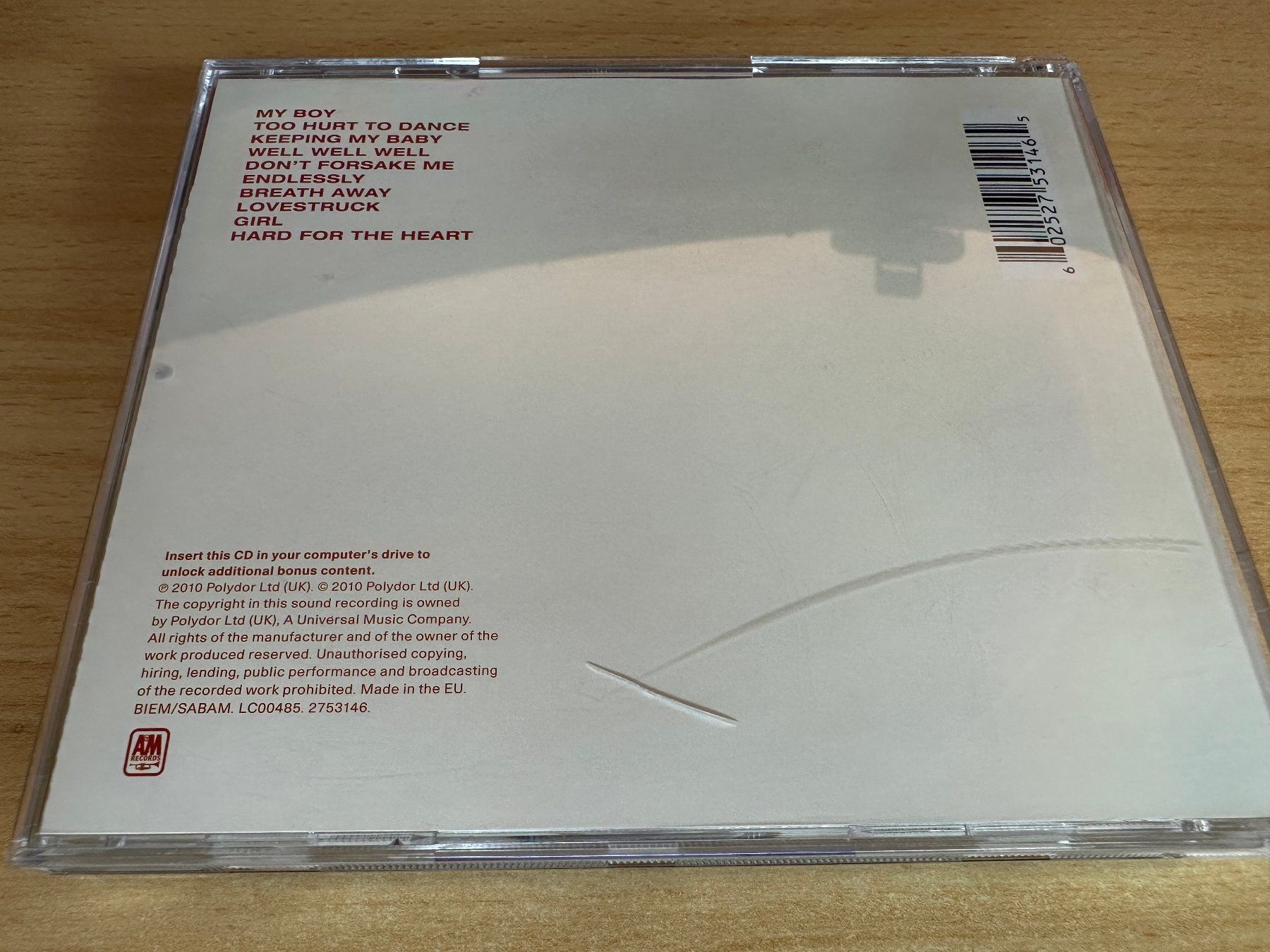 CD: Duffy – Endlessly – Usato da Rikon im Tösstal venduto da Alpenmutz 1