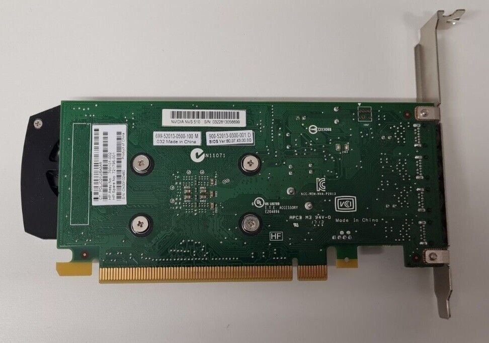 Nvidia NVS 510 PCIE 2GB Quad Display Graphics Card 4 x DP Kaufen