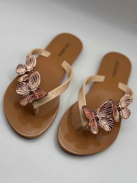 Scarpe per ragazze: Mini Melissa Harmonic Fly Flip-Flops Gr. 30 – Usato da Meisterschwanden venduto da Nandda