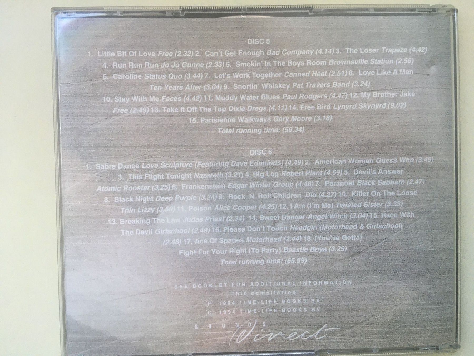 CD: Rock 6 CD-Sammlung – Usato da Rüti ZH venduto da Ochello 3