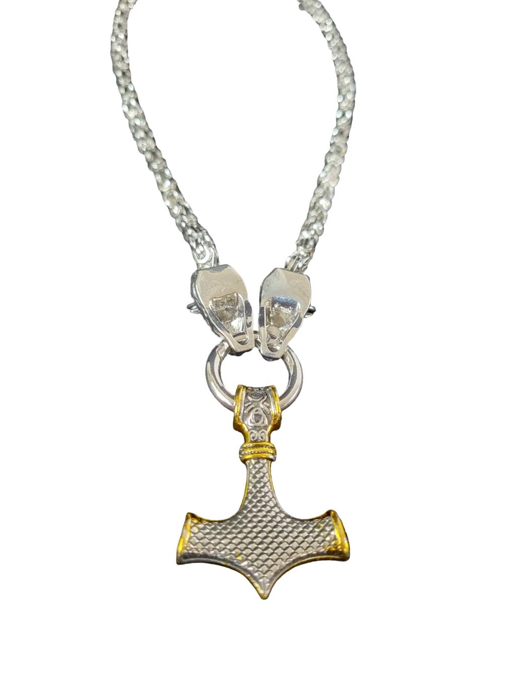 Catenine: Wikinger Mjolnir Wolfskopf-Halskette – Usato da Wangen b. Olten venduto da Restwert_Wangen 4