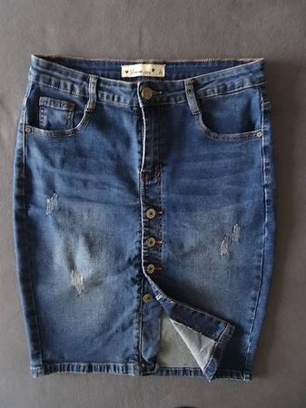 Jeans Jupe vintage Gr. 38/40