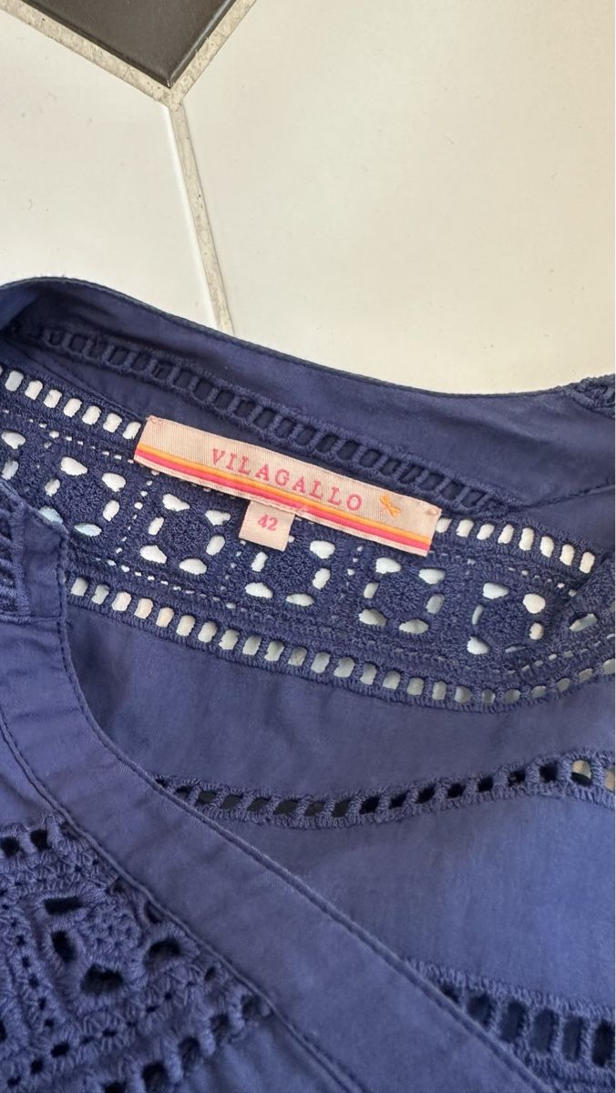 Kleider: Kleid Vilagallo blau – Gebraucht aus Neftenbach von panam4 3