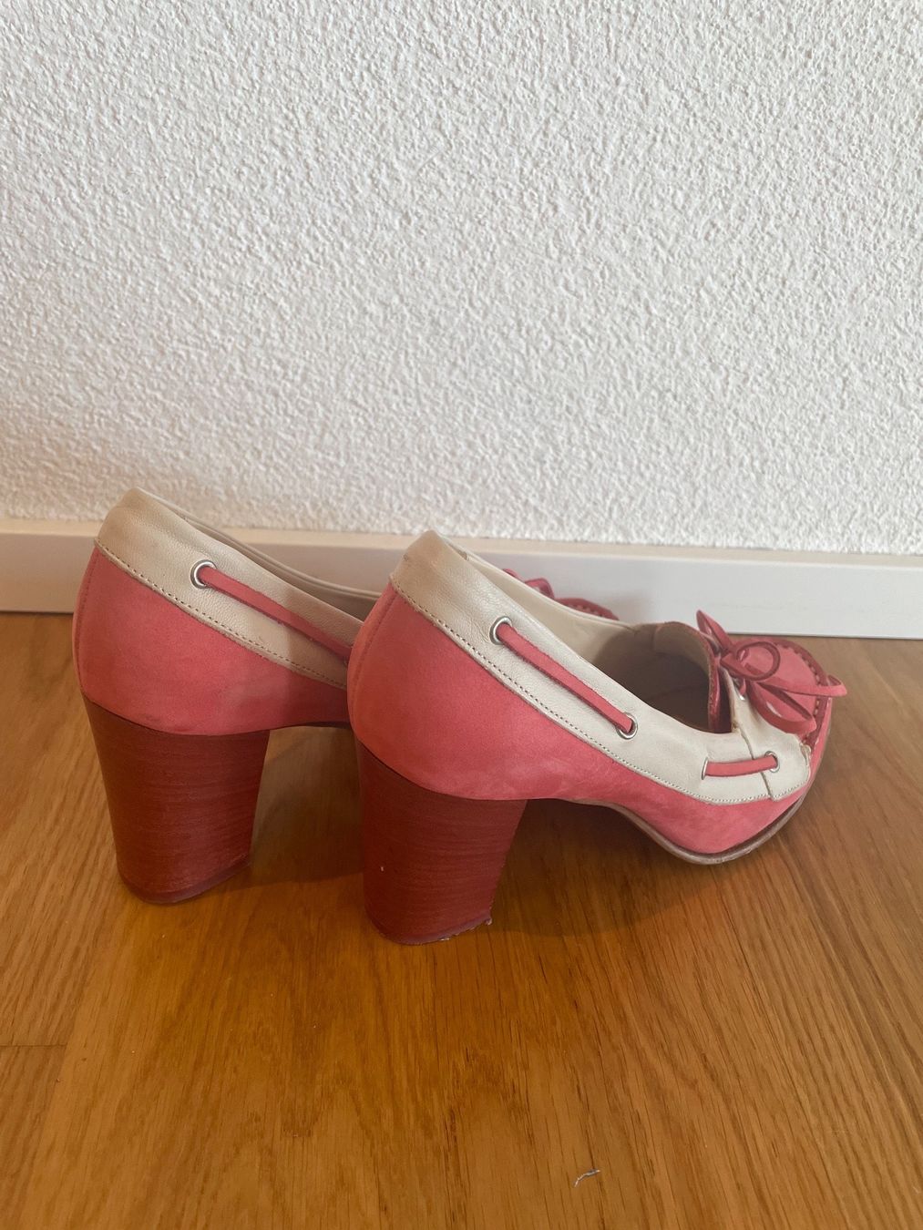 Navyboot Scarpe da donna: Navyboot Leder Pumps 37 Pink – Usato da uster venduto da 2017c 2