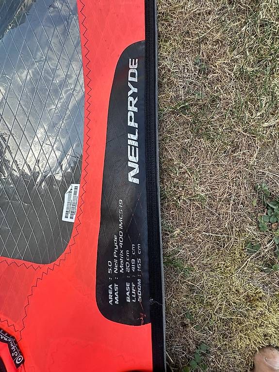 Surf: Neil Pryde ZONE Windsurfsegel 5.0 m2  – Usato da Märstetten venduto da Luca6807 1