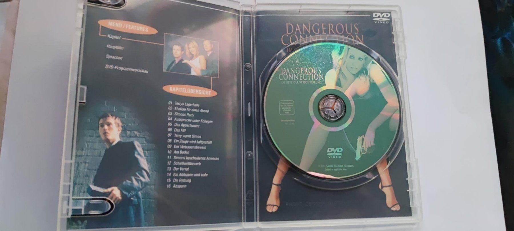 Tutti i DVDs: Dangerous Connection - Im Netz der Verschwörung – Usato da Laufenburg venduto da Toni5010 1